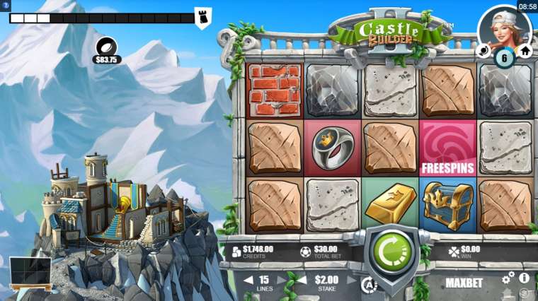 Видео покер Castle Builder II демо-игра