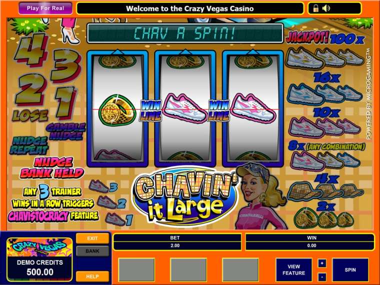 Онлайн слот Chavin’ it large играть