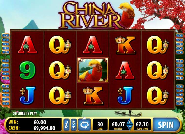 Видео покер China River демо-игра