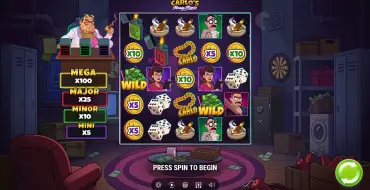 Chunky Carlo's Money Mania: Игровой автомат