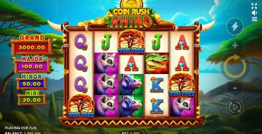 Coin Rush Rhino Running Wins: Призовой раунд
