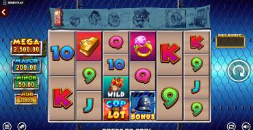 Cop the Lot Megaways Jackpot King: Игровой автомат