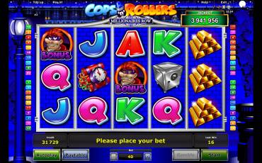 Cops ‘n’ Robbers – Millionaires Row