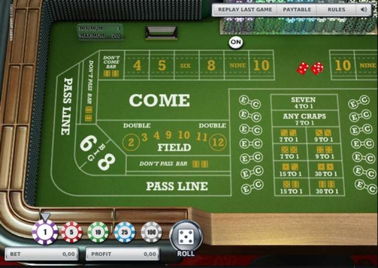 Видео покер Craps Sheriff Gaming демо-игра