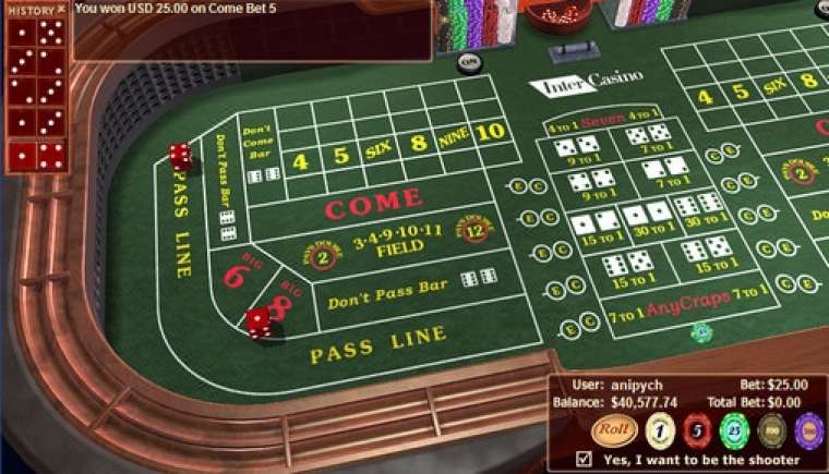 Видео покер Craps SP демо-игра