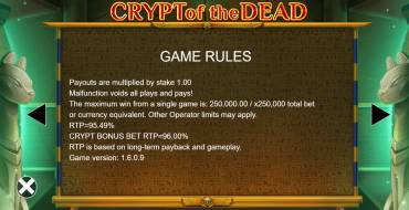 Crypt of the Dead: Правила