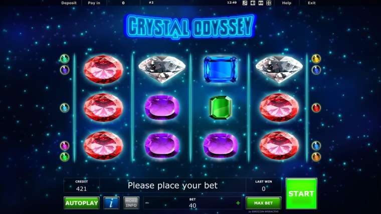 Онлайн слот Crystal Odyssey играть