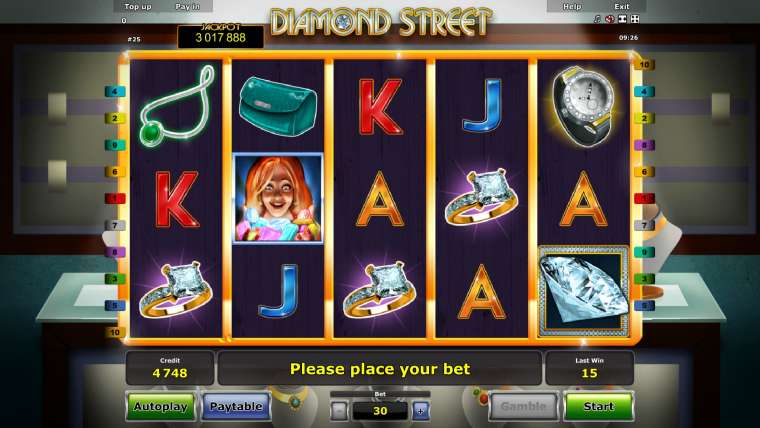 Видео покер Diamond Street демо-игра