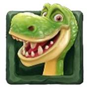 Dino Drop: Зеленый динозаврик