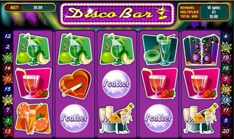 Видео покер Disco Bar демо-игра
