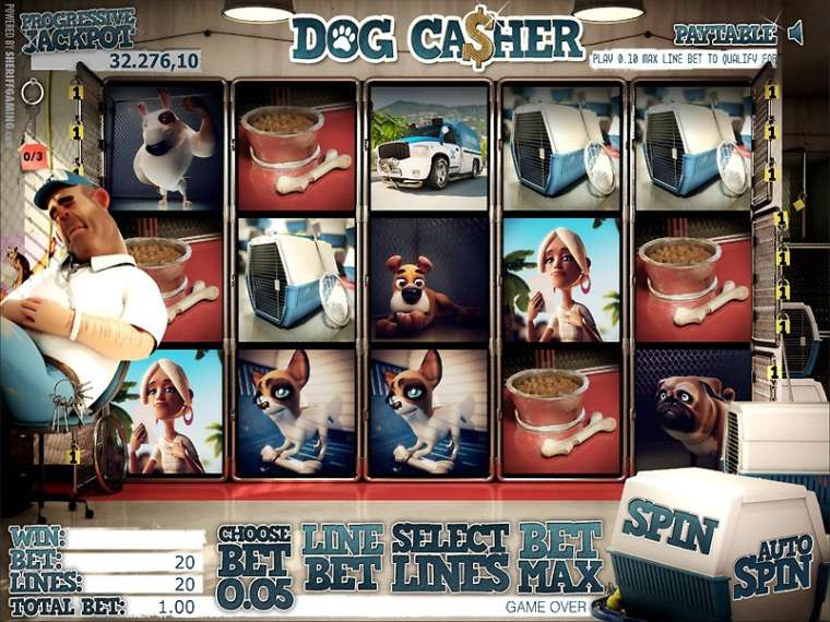 Онлайн слот Dog Casher играть