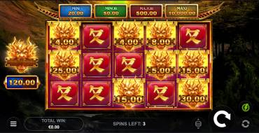 Dragons Glow Hold and Win: Респины
