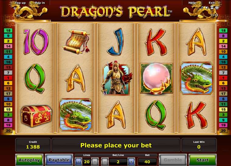 Онлайн слот Dragons Pearl играть