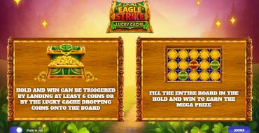 Eagle Strike Lucky Cache: Игровой автомат
