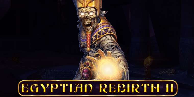Видео покер Egyptian Rebirth II демо-игра