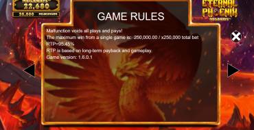 Eternal Phoenix Megaways: Правила