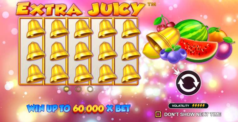 Видео покер Extra Juicy демо-игра
