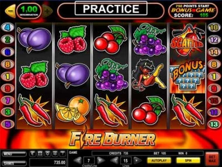 Видео покер Fire Burner демо-игра