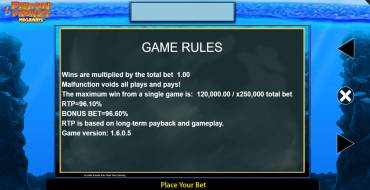 Fishin' Frenzy Megaways: Правила