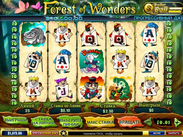 Видео покер Forest of Wonders демо-игра