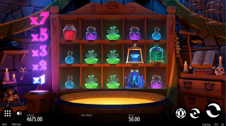 Видео покер Frog Grog демо-игра