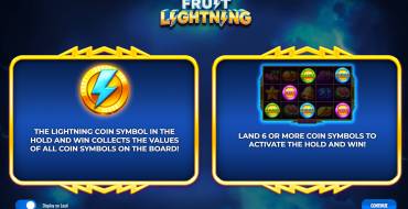 Fruit Lightning: Игровой автомат