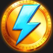 Fruit Lightning: Золотая монета с молнией