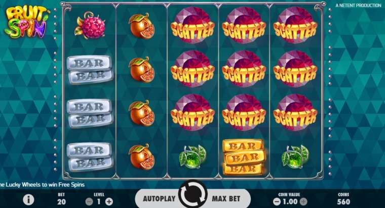 Видео покер Fruit Spin демо-игра