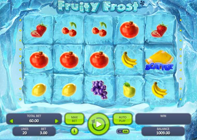Видео покер Fruity Frost демо-игра