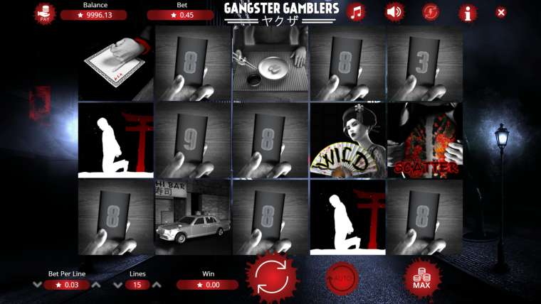 Видео покер Gangster Gamblers демо-игра