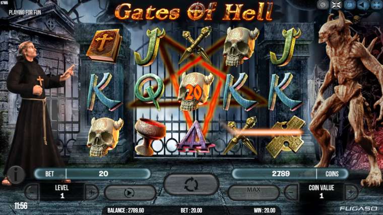 Видео покер Gates of Hell демо-игра
