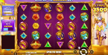 Gates of Olympus 2500: Игровой автомат