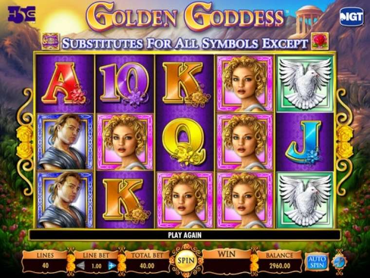 Онлайн слот Golden Goddess играть