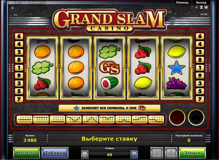 Онлайн слот Grand Slam Casino играть