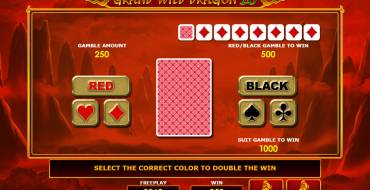 Grand Wild Dragon 20: Риск-игра