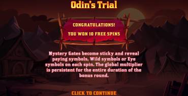Halls of Odin: Фриспины