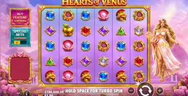 Hearts of Venus: Игровой автомат
