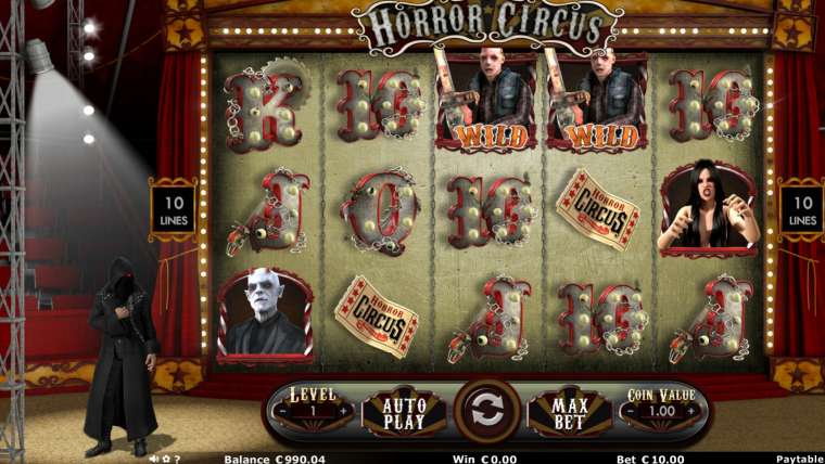 Видео покер Horror Circus демо-игра