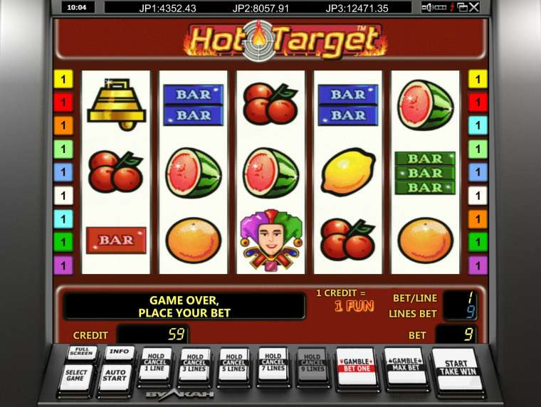 Видео покер Hot Target демо-игра