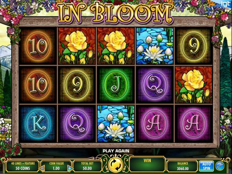 Видео покер In Bloom демо-игра