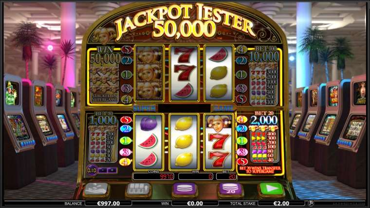 Видео покер Jackpot Jester 50,000 демо-игра