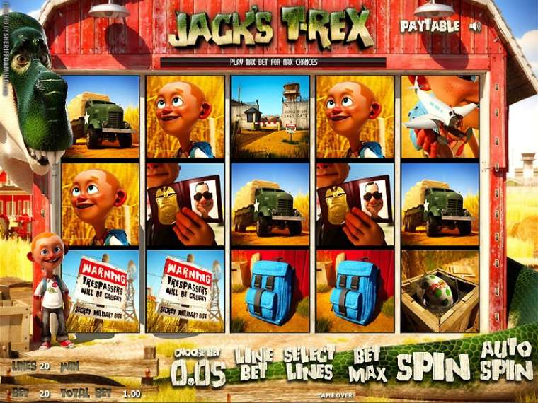 Видео покер Jack’s T-Rex демо-игра