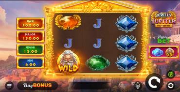 Jewels of Jupiter Hold and Win: Игровой автомат