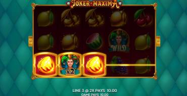 Joker Maxima: Выигрыши
