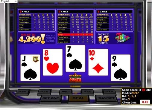 Видео-пекер Joker Poker Pyramid