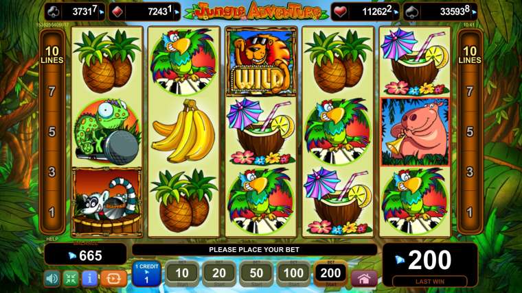 Видео покер Jungle Adventure демо-игра