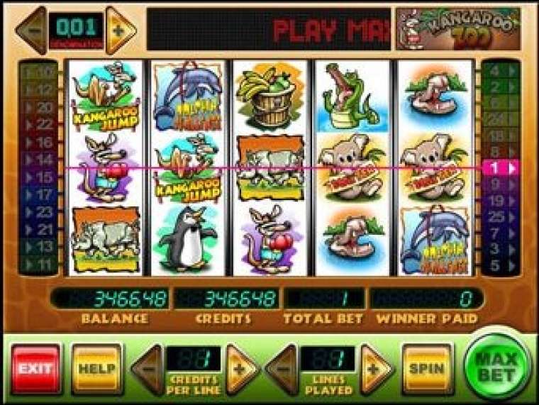Видео покер Kangaroo Zoo демо-игра