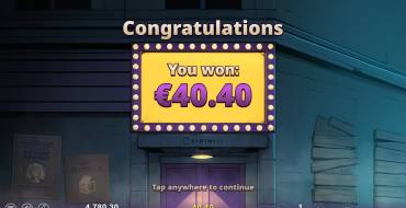 King of the Streets: Выигрыши