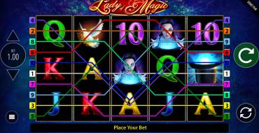 Lady of Magic: Игровой автомат