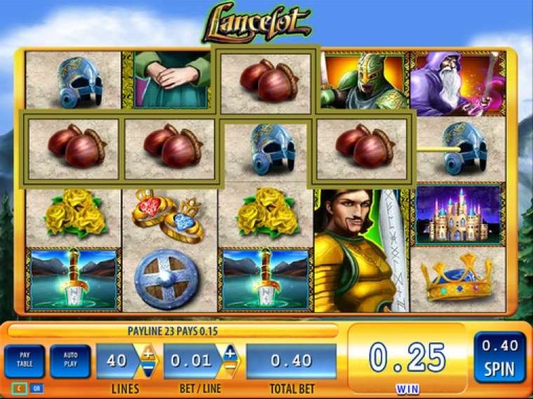 Видео покер Lancelot демо-игра